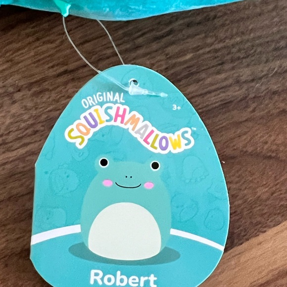 Squishmallow Robert the Frog 7.5" Pet Shop squad S7-#1084 NWT Blue frog - Picture 7 of 14